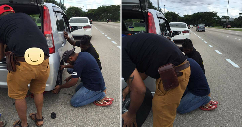 Lady Flagged Down by Unknown 'Dodgy' Driver, Gets Pleasant Surprise Instead - WORLD OF BUZZ 3