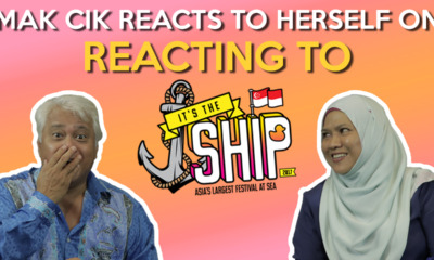 Mak Cik Reacts to Herself on "Reacting to It's The Ship" - WORLD OF BUZZ