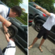 M'sian Road Bully Punches and Scold Driver Even Though He Rammed Into His Car - WORLD OF BUZZ 3
