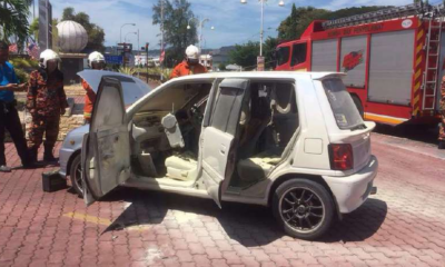 Overheated Power Bank Left Behind Believed to Have Set M'sian Car Ablaze - WORLD OF BUZZ 4
