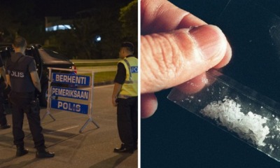 Bukit Aman Policeman Stopped at Roadblock, Gets Arrested for Being High on Meth - WORLD OF BUZZ