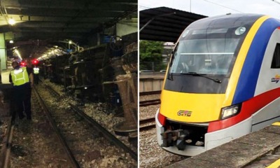 KTM Services Disrupted for 3 Days Due To Derailed Cargo Train, Here Are The Affected Stations - WORLD OF BUZZ 3