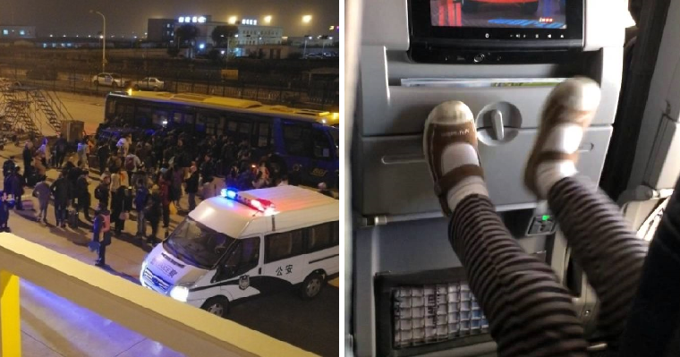 Passenger Admonishes Kid Kicking The Chair, Rude Parents Get Triggered and Start Fighting - WORLD OF BUZZ 3