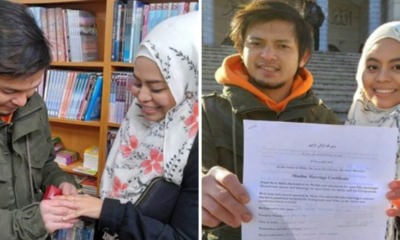 This Malaysian Couple Had a Simple 4-Minute Wedding at a Bookshop in South Korea - WORLD OF BUZZ 1