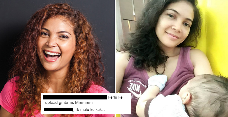 Azura Zainal Gets Flooded With Insulting Comments Over Breastfeeding Instagram Picture - WORLD OF BUZZ 5