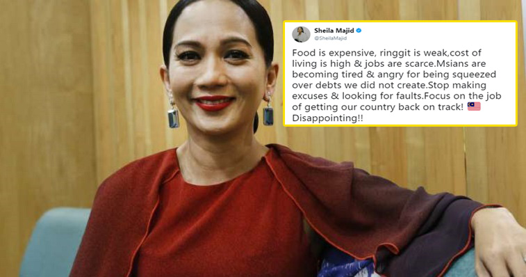 Dato' Sheila Majid Sparks Debate Among M'sians After Pointing Out Rising Cost of Living - WORLD OF BUZZ 10