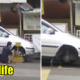 Man's Car Clamped in Cheras, Decided to 'Unclamp' it by Himself - WORLD OF BUZZ