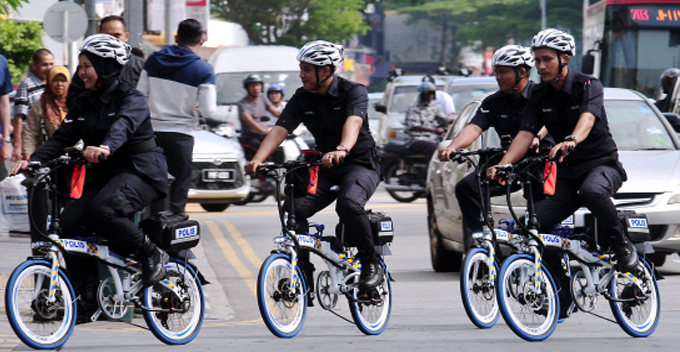 Penang Cops Will Soon be Patrolling Tourism Hotspots in These Cool Electrical Bicycles - WORLD OF BUZZ