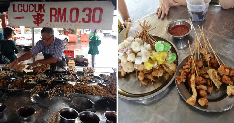 This Penang Uncle Has Been Selling 30 Sens Lok Lok for More Than 20 Years! - WORLD OF BUZZ 6
