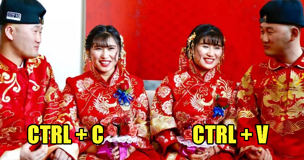 Two Pairs of Identical Twins Marry in Epic Double Wedding, Ready For Lifetime Confusion - WORLD OF BUZZ 5
