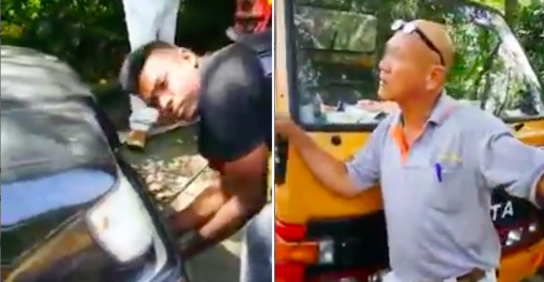 Two 'Tow Truck Drivers' Busted Trying to Steal Mercedes by Pretending to Tow it Away - WORLD OF BUZZ