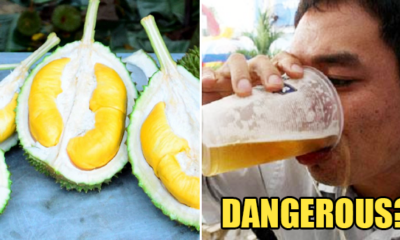 Can You Drink Alcohol After Eating Durian? Here's What We Found Out - WORLD OF BUZZ