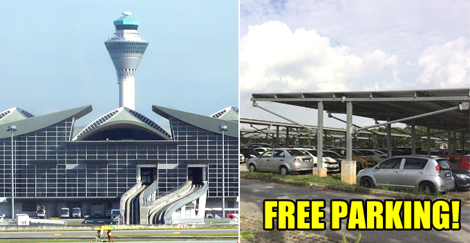 Drivers Waiting for Passengers at Airports to Use Free Parking, or Risk Getting Fined RM300 - WORLD OF BUZZ