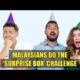Malaysians Do The 'Surprise Box' Challenge - WORLD OF BUZZ