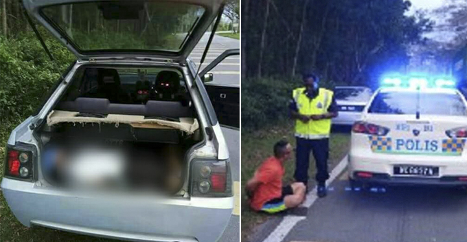 M'sian Man Caught - WORLD OF BUZZ