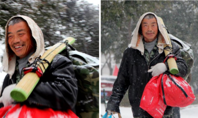 This Man Walked 40km To Save Money To Buy New Clothes For Wife - WORLD OF BUZZ 3