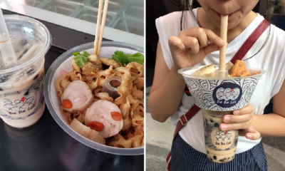 This Stall in Bangkok Lets You Eat Your Food and Drink with One Hand! - WORLD OF BUZZ 5