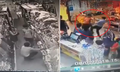 Brave Son Saves Mother From Pervert Taking Upskirt Photos in Mr DIY - WORLD OF BUZZ 4