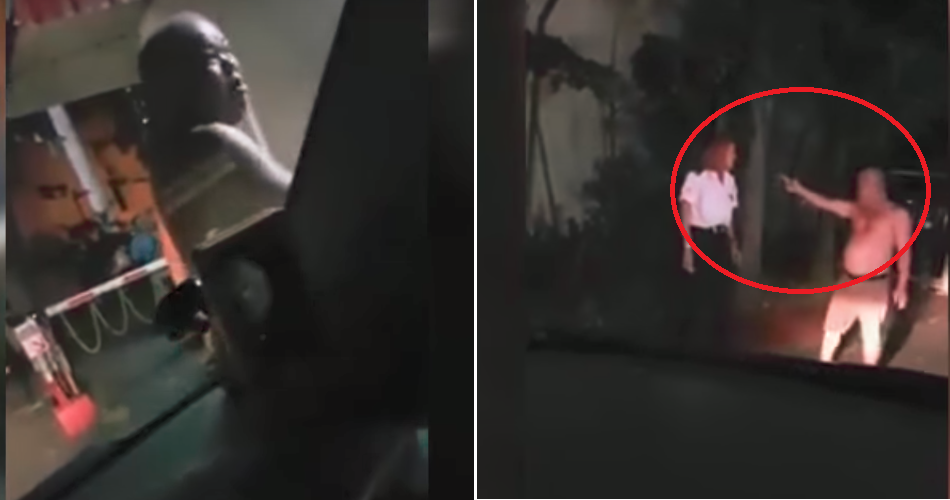 Heroic Lady Saves Man From Being Punched By Three Angry Men - WORLD OF BUZZ