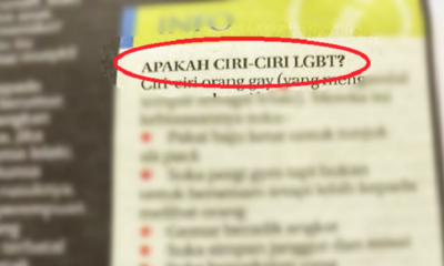 Local Newspaper Gets Massive Backlash After Publishing 'Traits' of LGBT - WORLD OF BUZZ 1