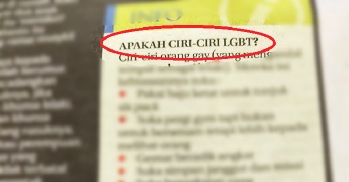 Local Newspaper Gets Massive Backlash After Publishing 'Traits' of LGBT - WORLD OF BUZZ 1