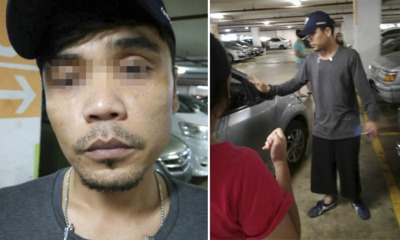 Man and Pregnant GF Were Caught Red-Handed Ransacking Car in Cheras AEON - WORLD OF BUZZ