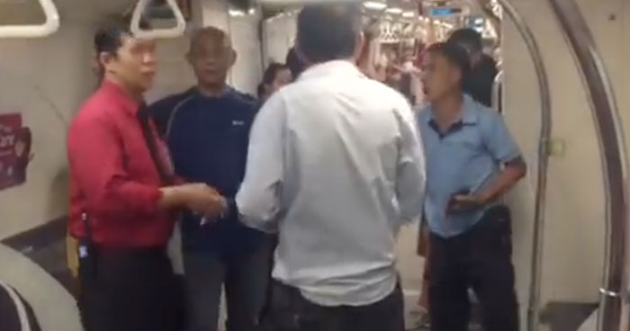 Man Verbally Abuses a Fellow Commuter For Allegedly 'Stealing' His Seat in a Train - WORLD OF BUZZ