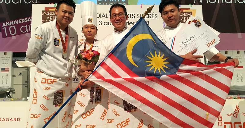 M'sian Chefs Clinch Second Place in One of World's Most Difficult Pastry Competition - WORLD OF BUZZ 3
