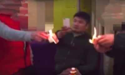 This Group Of Drunken Men Fined By Local Authorities For Burning Currency - WORLD OF BUZZ
