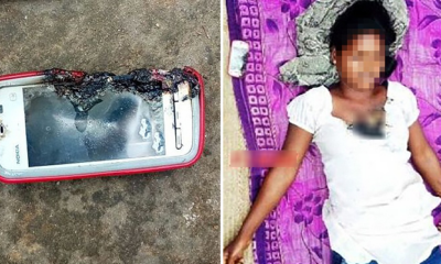 18yo Girl Died When Charging Mobile Phone Exploded While Chatting On It - WORLD OF BUZZ
