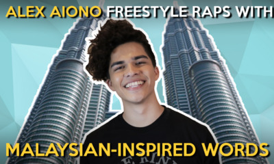 Alex Aiono Freestyle Raps with Malaysian-Inspired Words - WORLD OF BUZZ