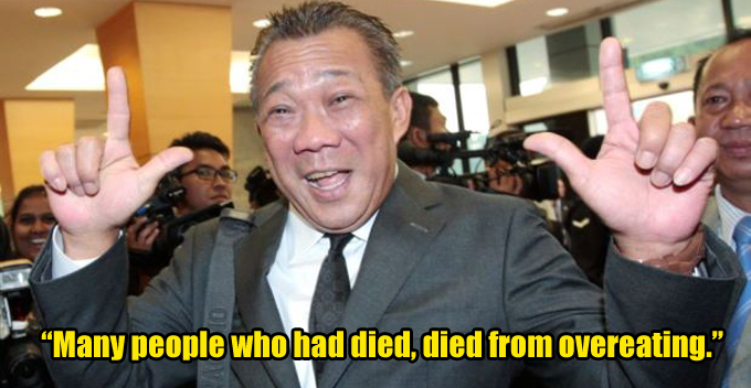Bung Moktar: Obesity Related Deaths and Diseases Prove Malaysia is Prospering - WORLD OF BUZZ