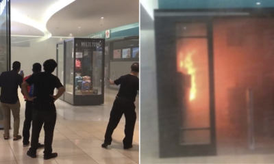 Fire Breaks Out at Watsons in IOI City Mall Putrajaya, 300 People Evacuated by Firemen - WORLD OF BUZZ