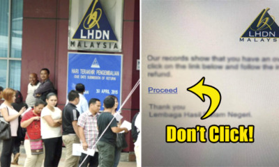Malaysians Should be Aware of This 'LHDN' Email Scam During the Tax Season - WORLD OF BUZZ