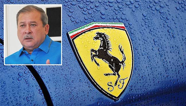 Man Breaks In to Johor Sultan's Palace, Tries to Escape with Blue Ferrari - WORLD OF BUZZ 5