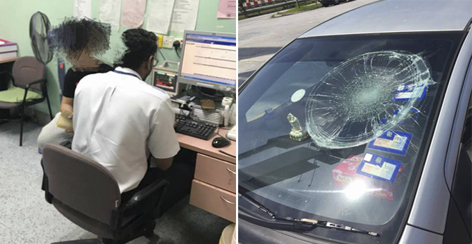 M'sian Dato Beats Up Salesman and Smashes Windshield After Being Asked to Pay Up Debt - WORLD OF BUZZ