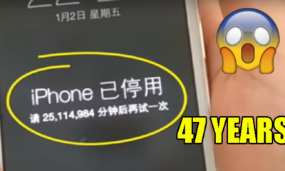 Toddler Causes Mother's iPhone to Be Locked for 47 Years After Keying in Wrong Password - WORLD OF BUZZ 3