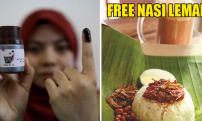 BIG Group is Giving Away Free Nasi Lemak & Teh Tarik to Voters On Polling Day - WORLD OF BUZZ 1
