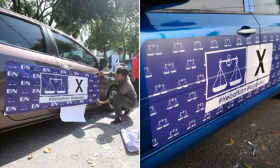 BN is Paying Drivers RM300 to Plaster Their Cars with Propaganda Stickers - WORLD OF BUZZ 6