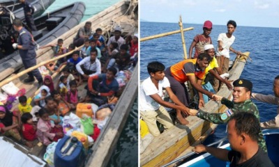 Boat Carrying Dozens of Rohinya Refugees Allowed into Malaysia - WORLD OF BUZZ 3