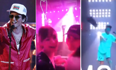 Bruno Mars Throws Towel At Fan Who Would Not Stop Recording His Concert - WORLD OF BUZZ 8