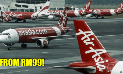 AirAsia is Offering M'sians Flights For as Low as RM99 to Fly Home to Vote Starting 13 April - WORLD OF BUZZ