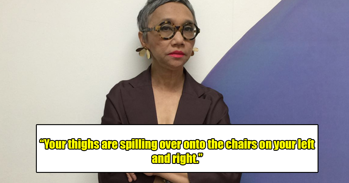 Those Above 60kg Should Not Attend Fashion Shows, Says M'sian Fashion Critic - WORLD OF BUZZ