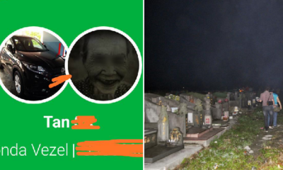 Grab Driver Using Spooky Profile Picture Purposely Brought Female Passenger Through Cemetery - WORLD OF BUZZ 3