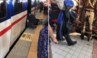 Kelana Jaya LRT Experiences Delays After Lady Faints and Falls on Tracks As Train Approached - WORLD OF BUZZ 7