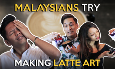 Malaysians Try Making Latte Art - WORLD OF BUZZ