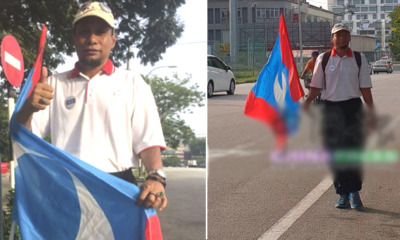 M'sian Ex-Army Walks 284KM to Putrajaya to Raise Awareness About Changing the Gov - WORLD OF BUZZ