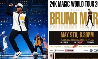 PR Worldwide Announce Bruno Mars KL Concert to Go on As Planned on 9th May - WORLD OF BUZZ 9