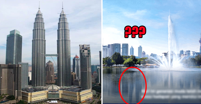 The Twin Towers Disappear in BN Poster, But Netizens Can Still See The Reflection - WORLD OF BUZZ