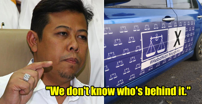 Umno Denies Involvement in BN-Sticker Campaign, Says It's Fake News - WORLD OF BUZZ